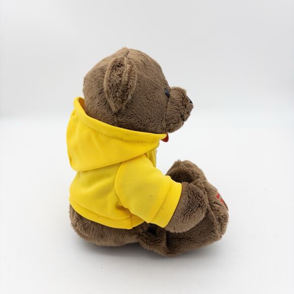 NEW One Direction Liam Payne 1D I-Star Teddy Bear Yellow Hoodie Plush 2012 - Picture 3 of 10